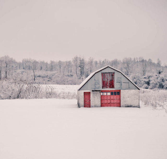 Buying Gold in Pennsylvania - Pennsylvania barn in snow