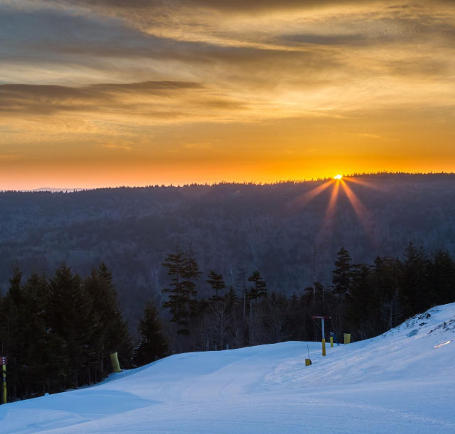 Buying Gold in West Virginia - West Virginia Natural Scenery in snow
